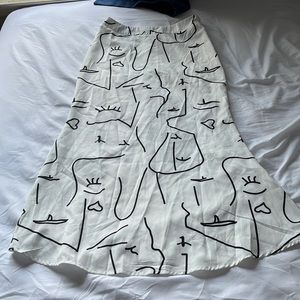 Pattern Face Skirt
